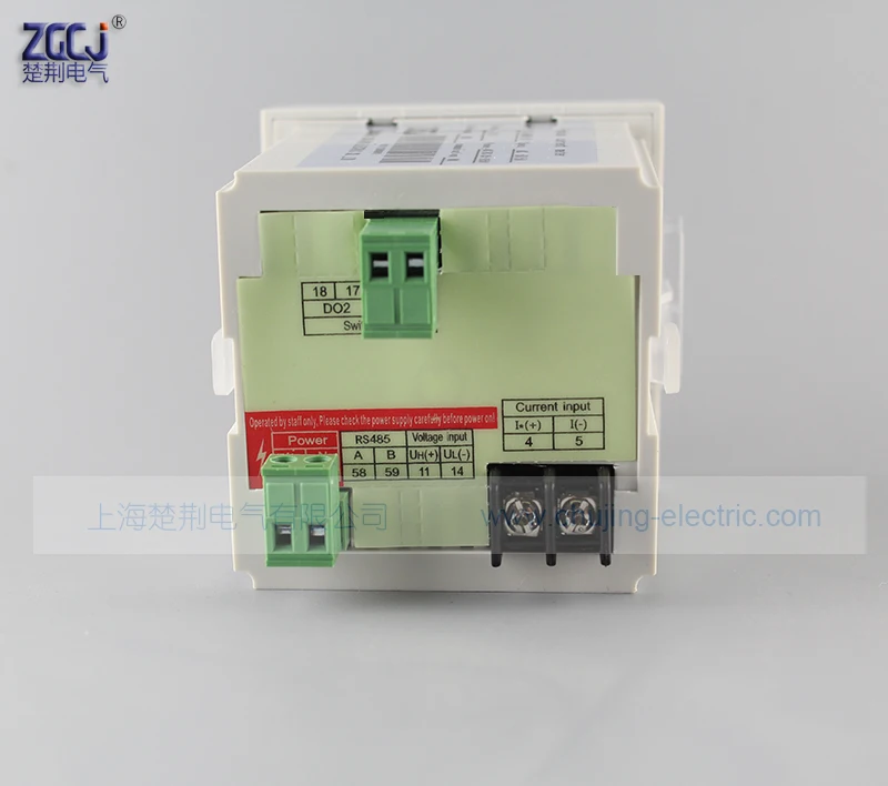 AC/DC85-265V, интеллектуальный измеритель переменного тока с функцией реле тревоги, амперметр с защитой от перегрузки по току, релейный выход