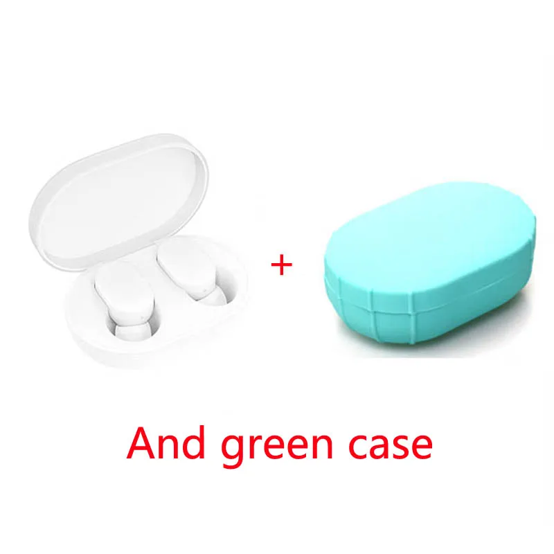 Xiaomi Mijia Airdots Беспроводные Bluetooth 5,0 наушники Молодежные стерео Бас версия с микрофоном громкой связи управление AI - Цвет: Розовый
