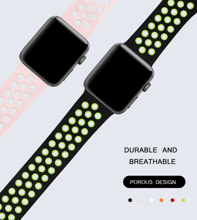 Силиконовый ремешок для часов серый с желтым 40 для Apple Watch Series 4 спортивный ремешок 44 мм наручный ремешок 38 мм 42 мм для Iphone часы