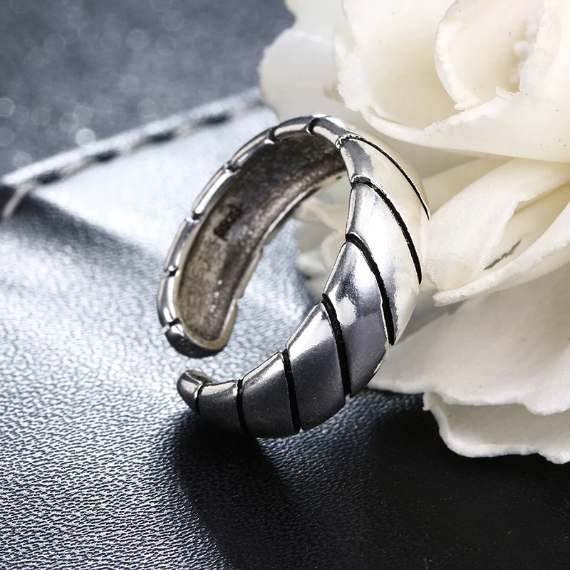 Лидер продаж модное винтажное Стильное мужское тайское серебрянное кольцо из