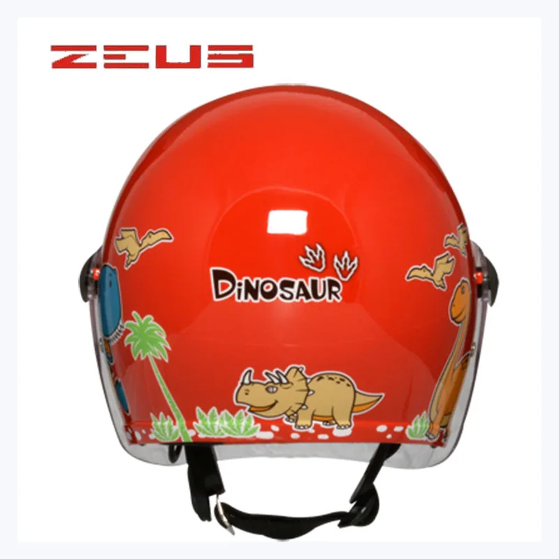 2019 Тайвань ZEUS детский полушлем мотоциклетные Электрические Велосипедные шлемы