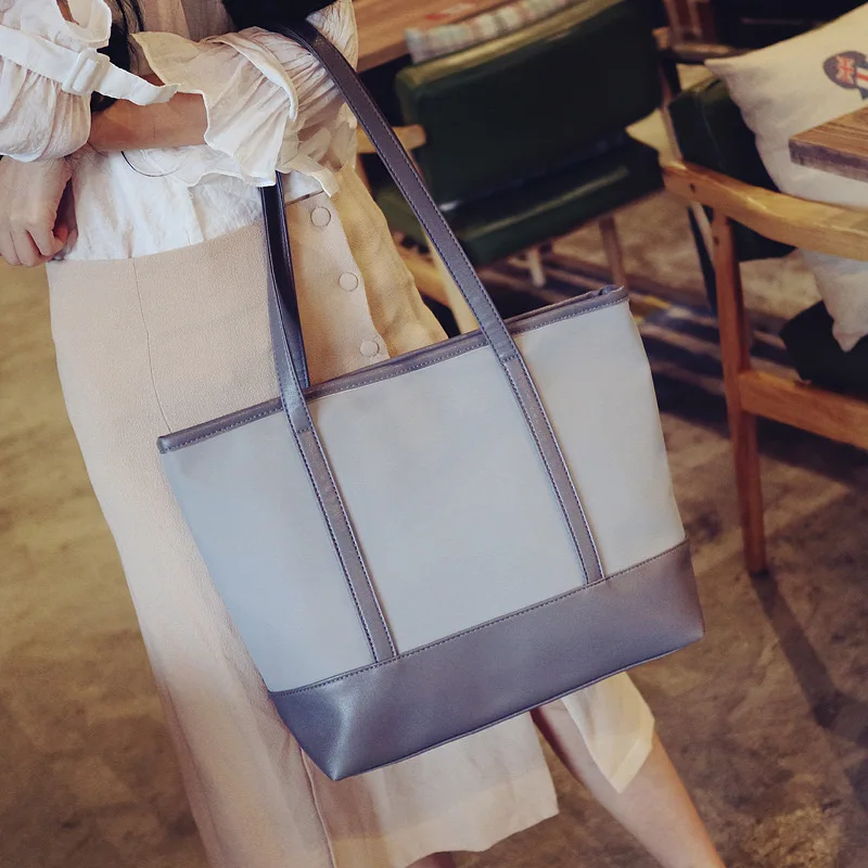 Горячий Продавать Новые Весна Лето Женщин Цепи Сумки На Ремне Ткань Оксфорд Шить