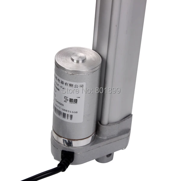 Низкая Шум электрический линейный привод 12 В Двигатели постоянного тока 300 мм ход