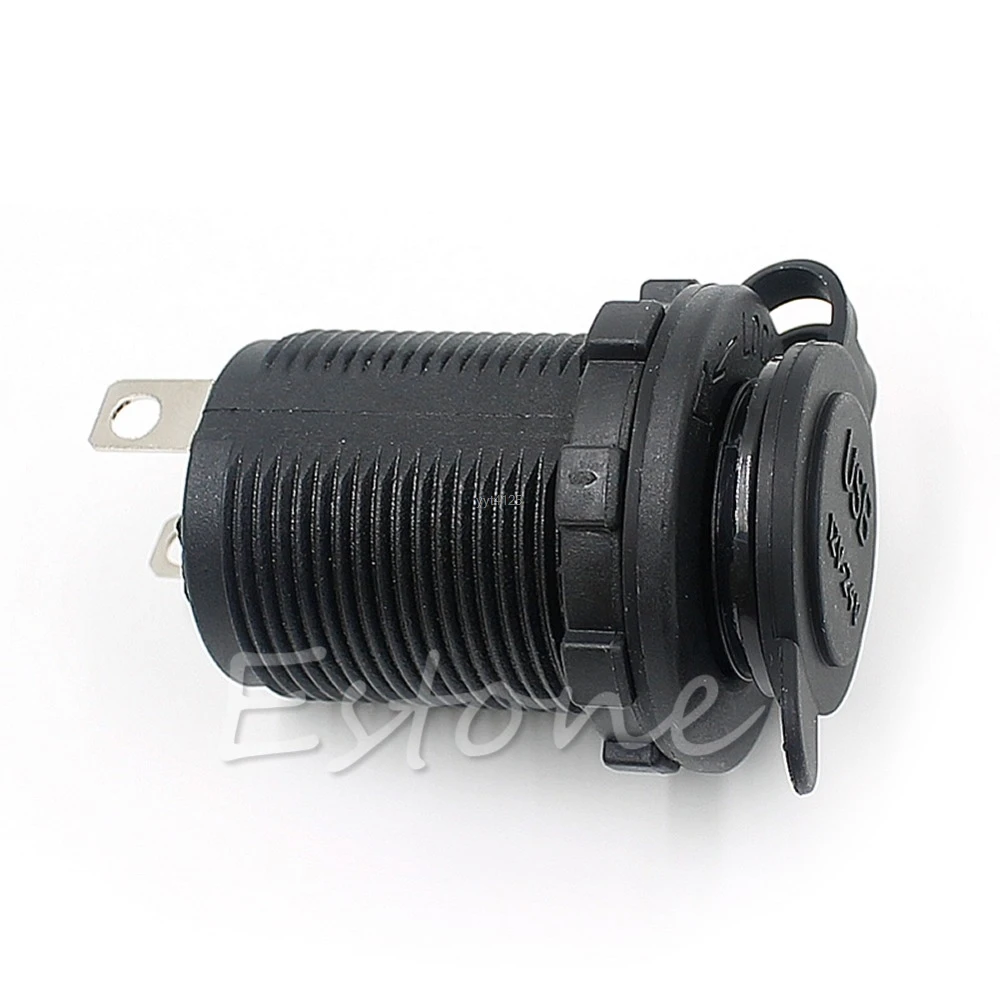 

Dual USB Car Cigarette Lighter Socket DC 12V-24V Charger Power Adapter Outlet