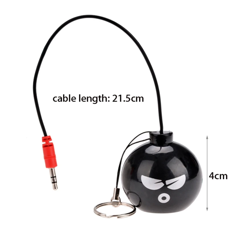 Портативная стерео мини колонка с разъемом 3 5 мм для iPhone сотовый телефон MP3 MP4|speaker