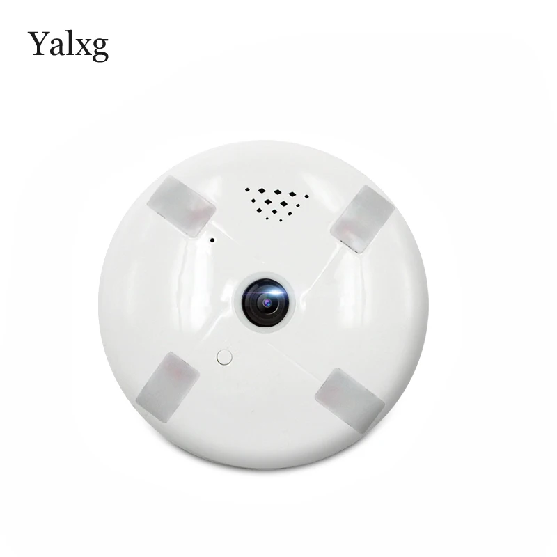 Домашняя система видеонаблюдения Yalxg H.264 Wi Fi 360 градусов 3D панорамный IP 960P 1 3