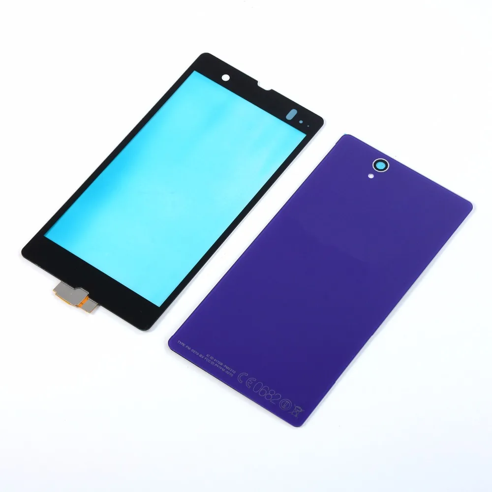 Для Sony Xperia Z L36h L36i C6606 C6603 C6602 сенсорный экран дигитайзер панель Стекло + корпус