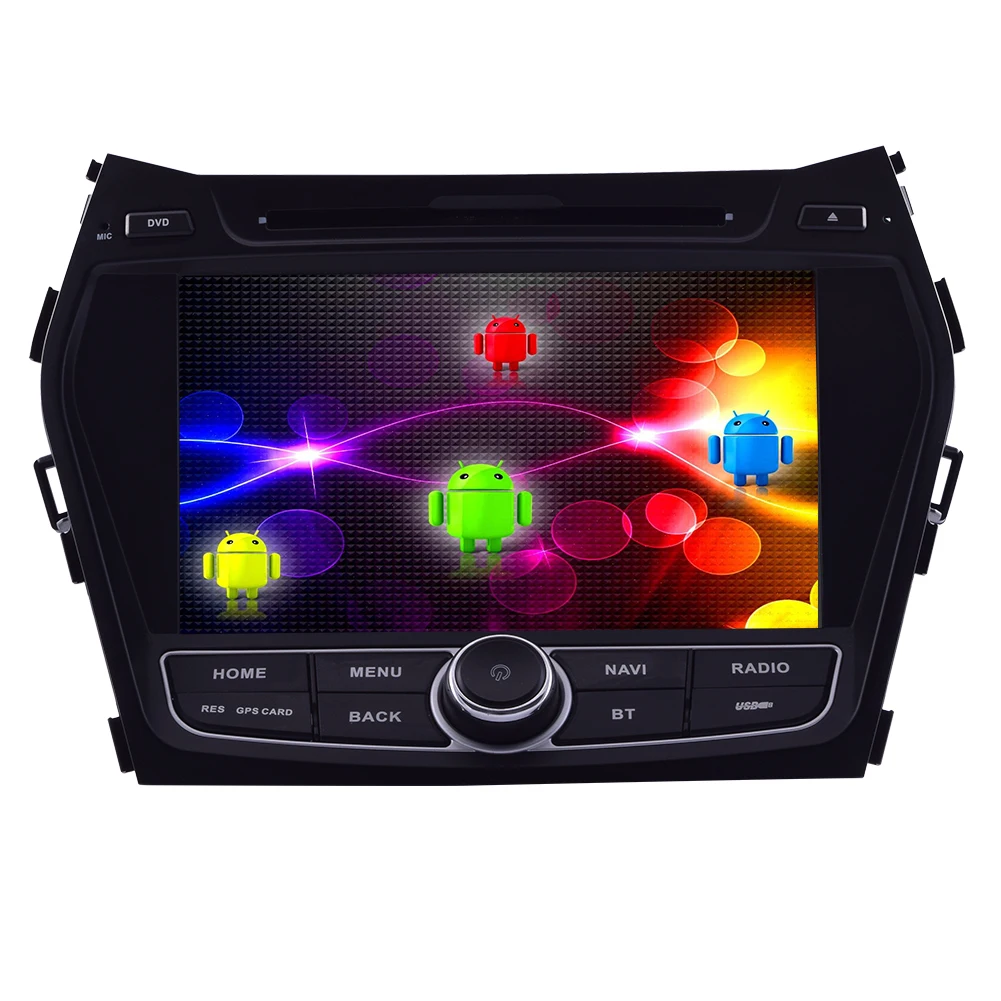 GPS стерео Android 4.4 Радио FM 2 DIN сенсорный экран DVD плеер Планшеты головное устройство