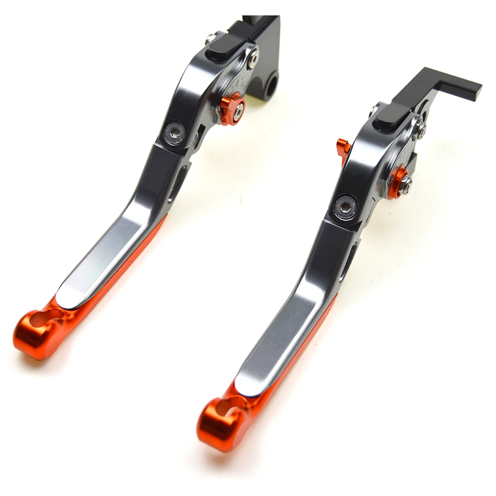 Аксессуары для мотоциклов cnc регулируемые складные тормозные рычаги сцепления