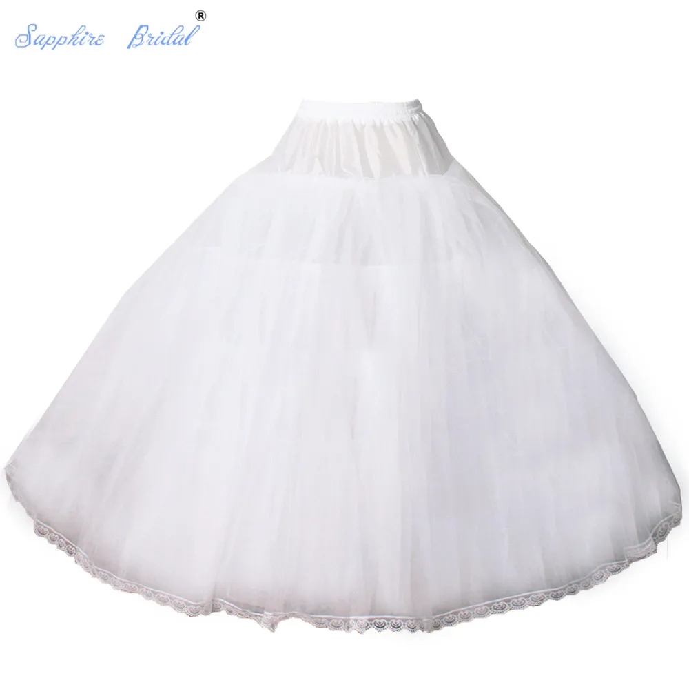 Сапфировое Свадебное женское платье без капюшона|bridal crinoline petticoat|crinoline petticoatbridal |