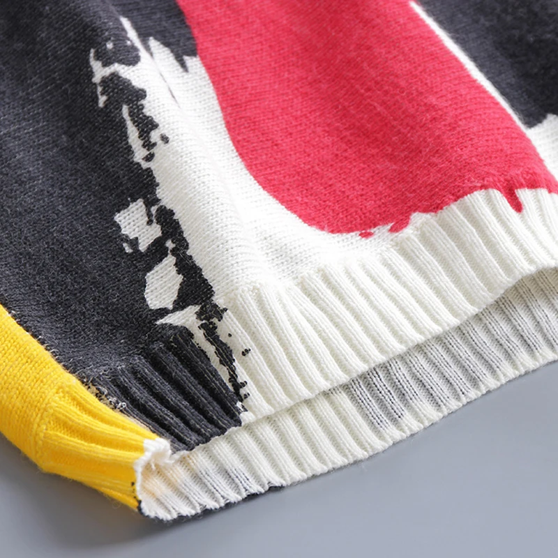 Jielur мода осень размера плюс женские зимние свитера пуловеры Свободные рукав