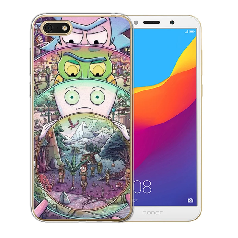 Rick And Morty чехол для телефона Huawei Mate 20 Pro Lite Honor 6A 6X 7 7X 7C 7A 8 8X 9 10 роскошный модный |