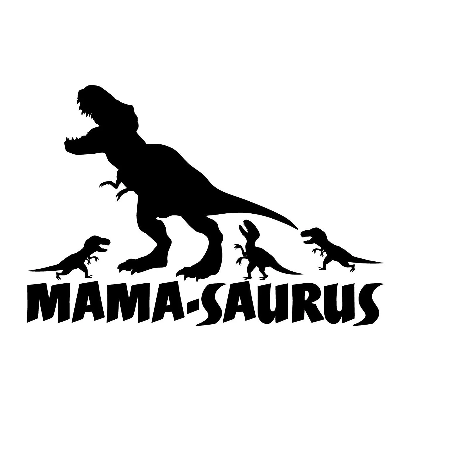 

Decal Window Bumper Sticker Car Mom Kids Parenting Dinosaur Rear Window Car Sticker