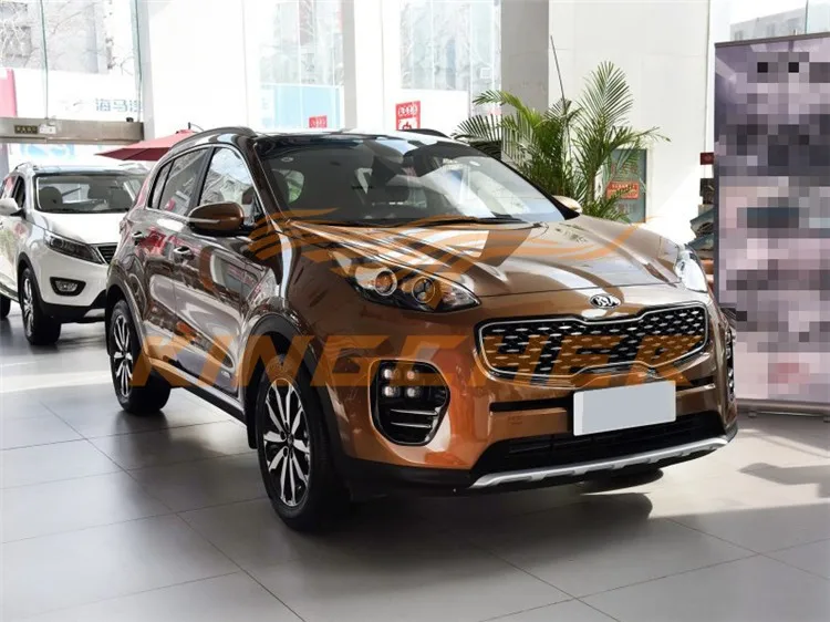 Пригодный для KIA Sportage Алюминия Стиль Подножку Подножка Nerf Bar