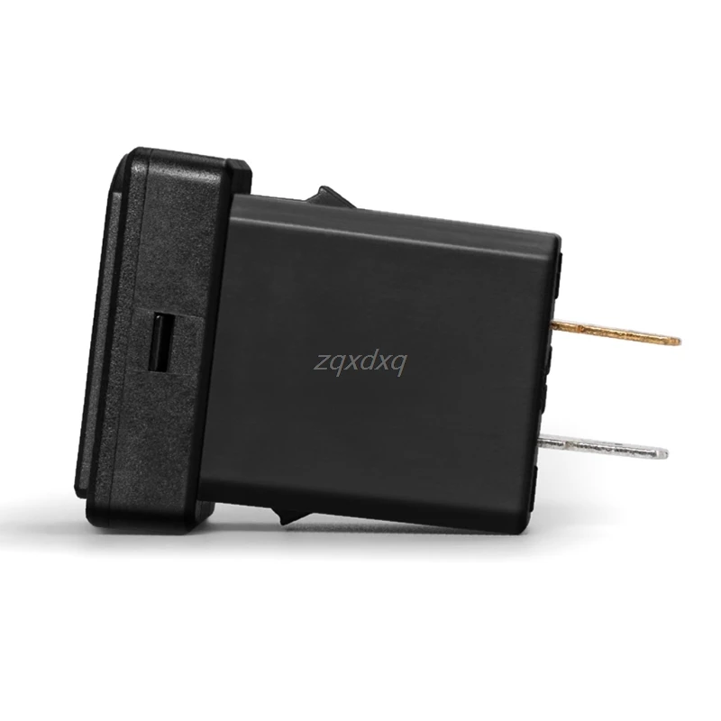 12 В двойной USB Автомобильное зарядное устройство светодиодный вольтметр 4.8A