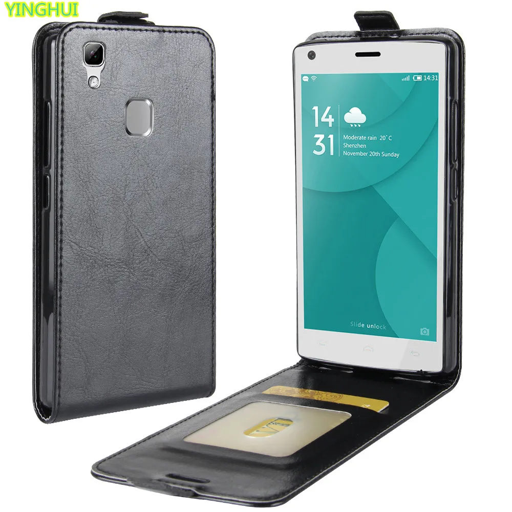Чехол YINGHUI Для Doogee X5 Max Роскошный кошелек обложка на заднюю панель из