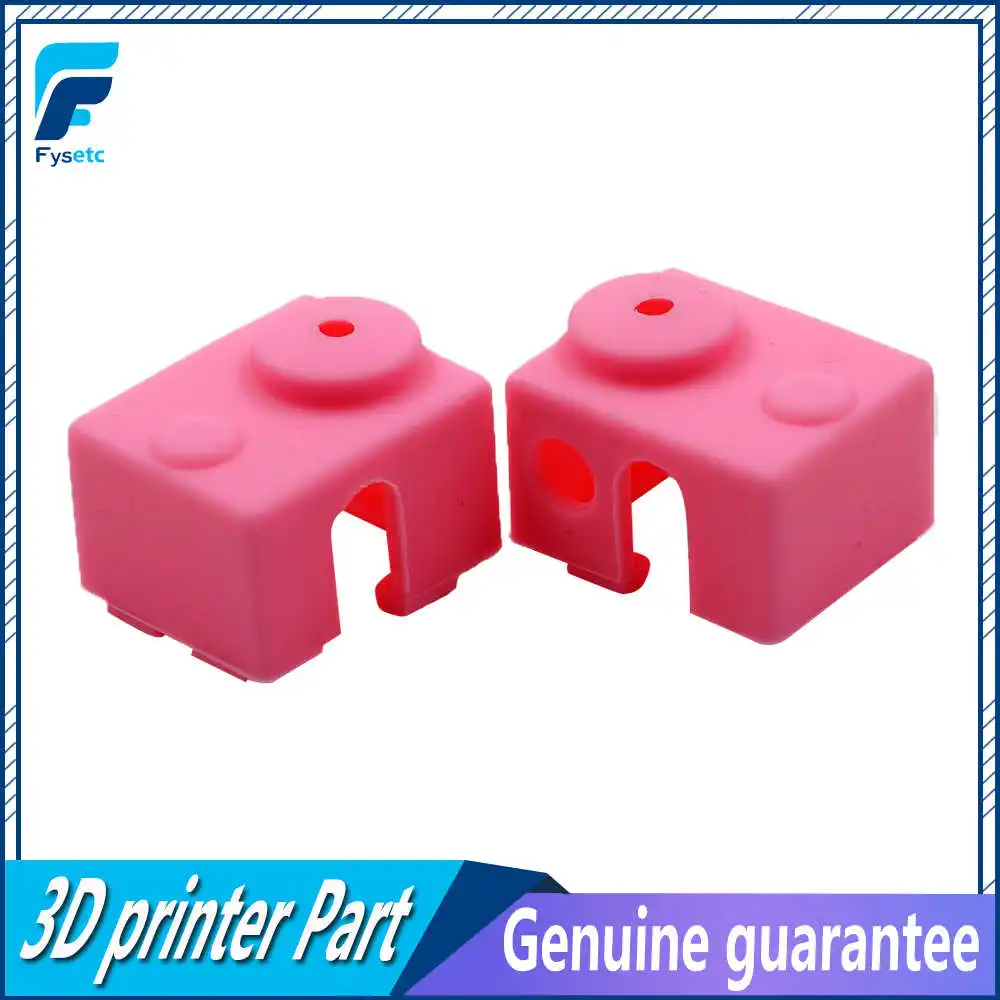50 шт. силиконовые чехлы для 3D принтера V6 PT100 1 75/3 0 мм|heating block|3d printer v6v6 e3d |