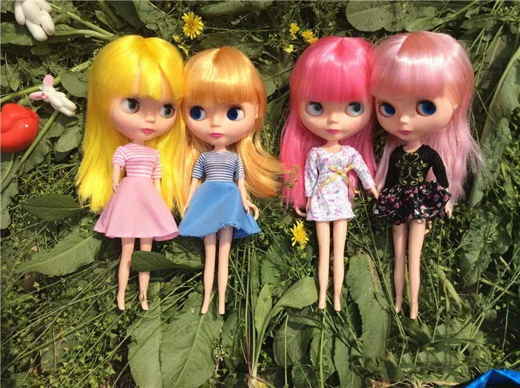 Шарнирная кукла Blyth и платье DIY 1/6 модные куклы детские игрушки для девочек|Куклы| |