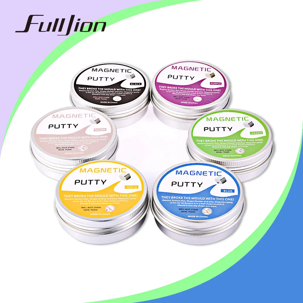 Fulljion Slime игрушки Лепка глина Магнитный Пластилин Новинка кляп снятие стресса