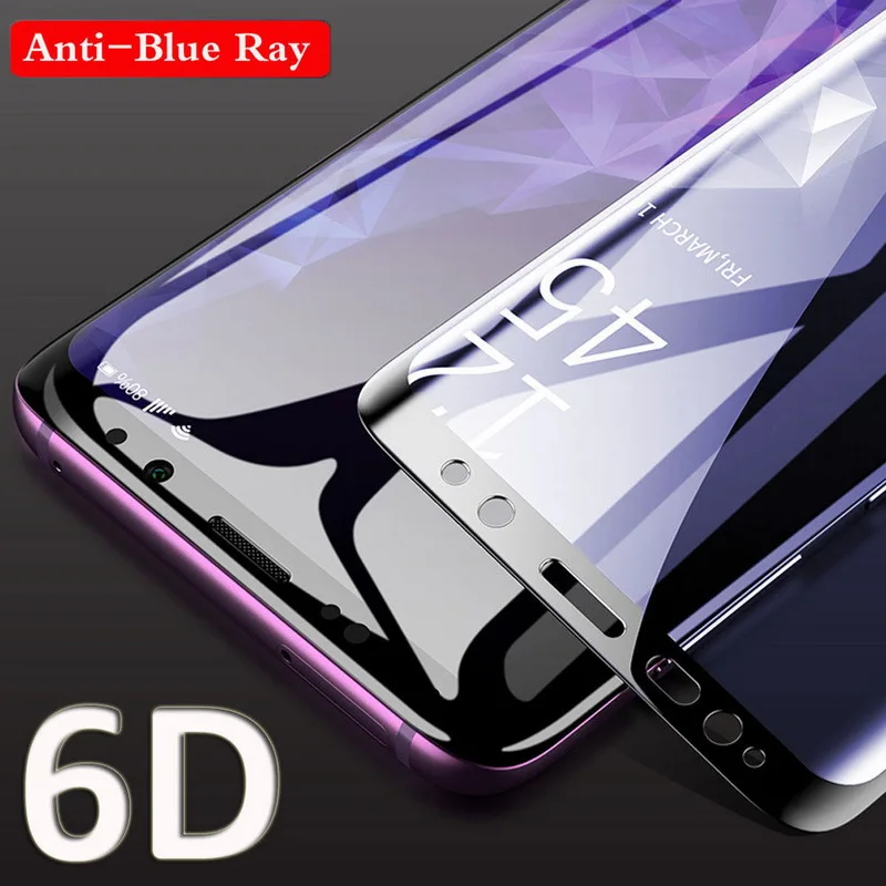 9H 6D Tempered Glass Full Cover Protect Screen Protector Case For Samsung Galaxy J7 Prime 2017 A6 A8 Plus J2 Pro 2018 |