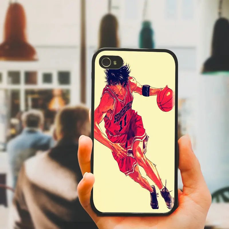 Горячий аниме Slam Данк чехол для ПК Жесткий пластиковый Чехол iphone 8 7 6 S Plus X XR XS Max 5s 5