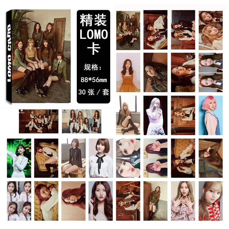 [MYKPOP] альбом для пробуждения карты LOMO бумажная Фотокарта HD SA18030512|card album|photocard |