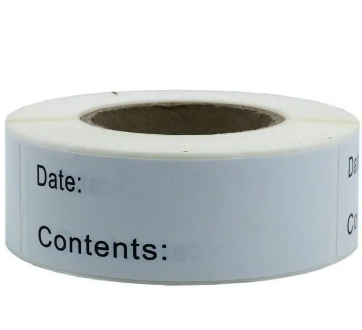 125pcs Home kitchen food tag date roll sticker label | Дом и сад