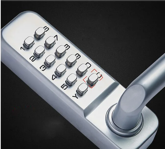 Водонепроницаемая рукоятка рычага Механическая комбинация Lockey цифровая Numberal защелка на дверь кодовый замок