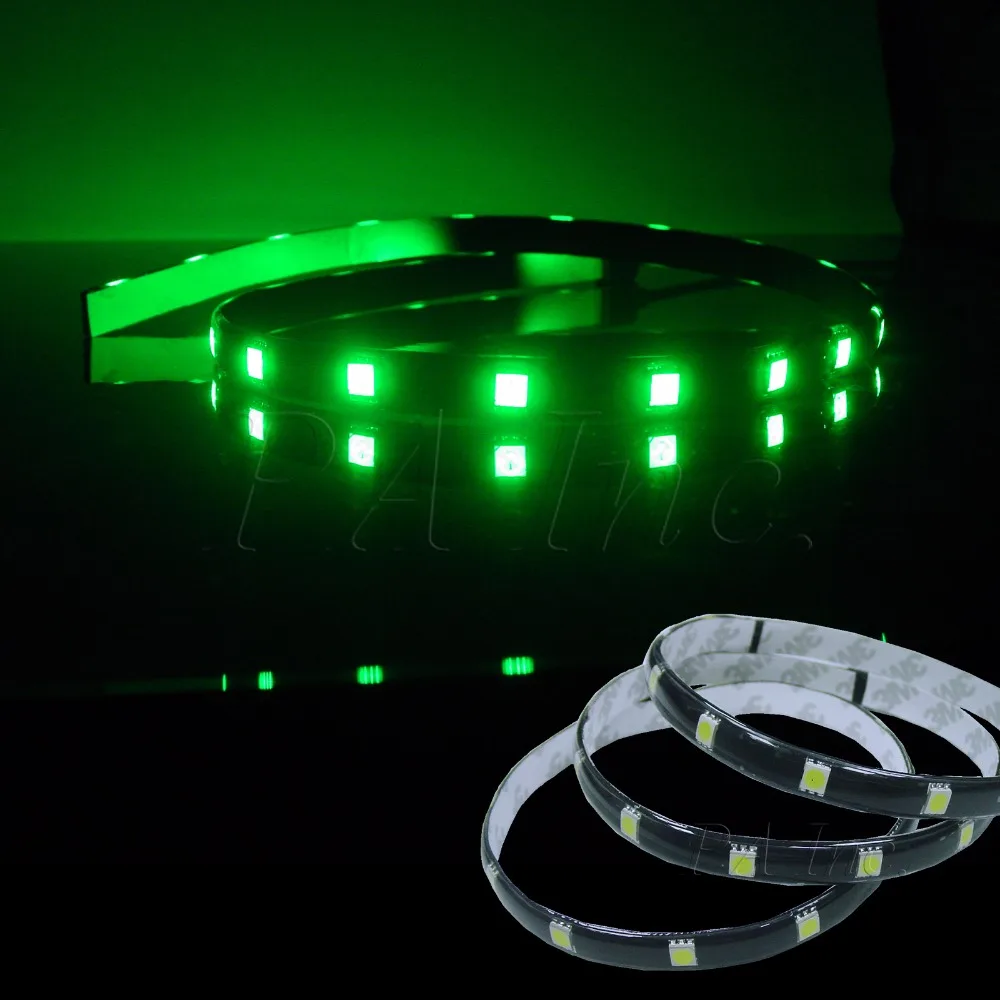 Светодиодная лента Гибкая 12SMD 5050 2 шт. для внутренней и наружной подсветки 30 см (1
