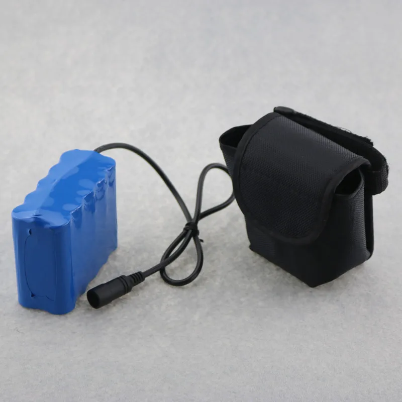 Перезаряжаемый литий-ионный аккумулятор 18650 10x18650 20000mAh 8,4 V аккумулятор постоянного тока 3,5*1,35 мм для велосипеда, велосипедный светильник, налобный фонарь, головной светильник