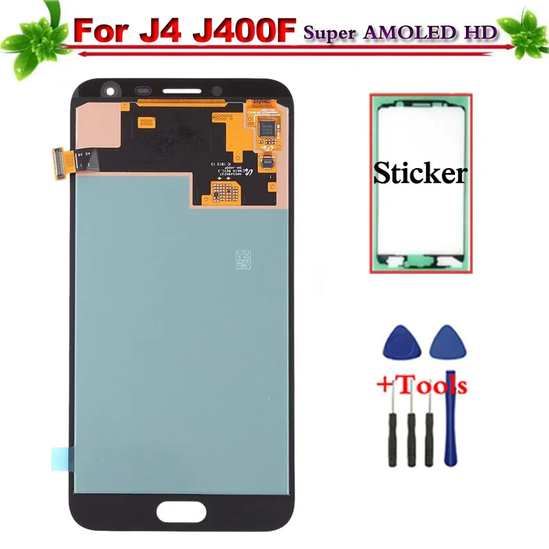 Для samsung Galaxy J4 J400 SM J400F J400H J400G/DS ЖК дисплей Дисплей Сенсорный экран планшета