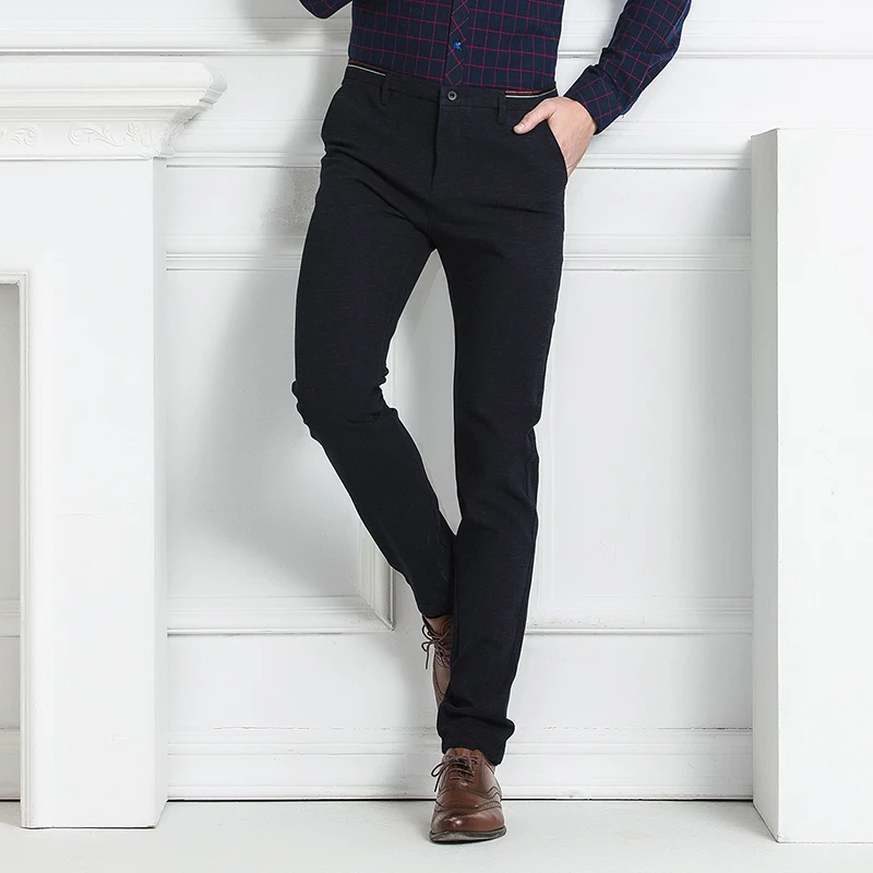 Мужской костюм брюки шлифовальные стрейчевый карандаш узкие большого размера DP