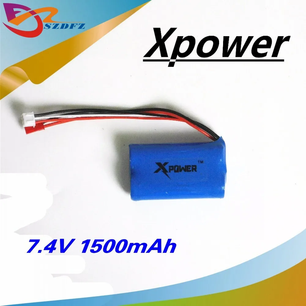 Акумуляторная батарея lipo 7 4 v 1 шт. 1500 мАч Xpower li po литий полимерный аккумулятор для