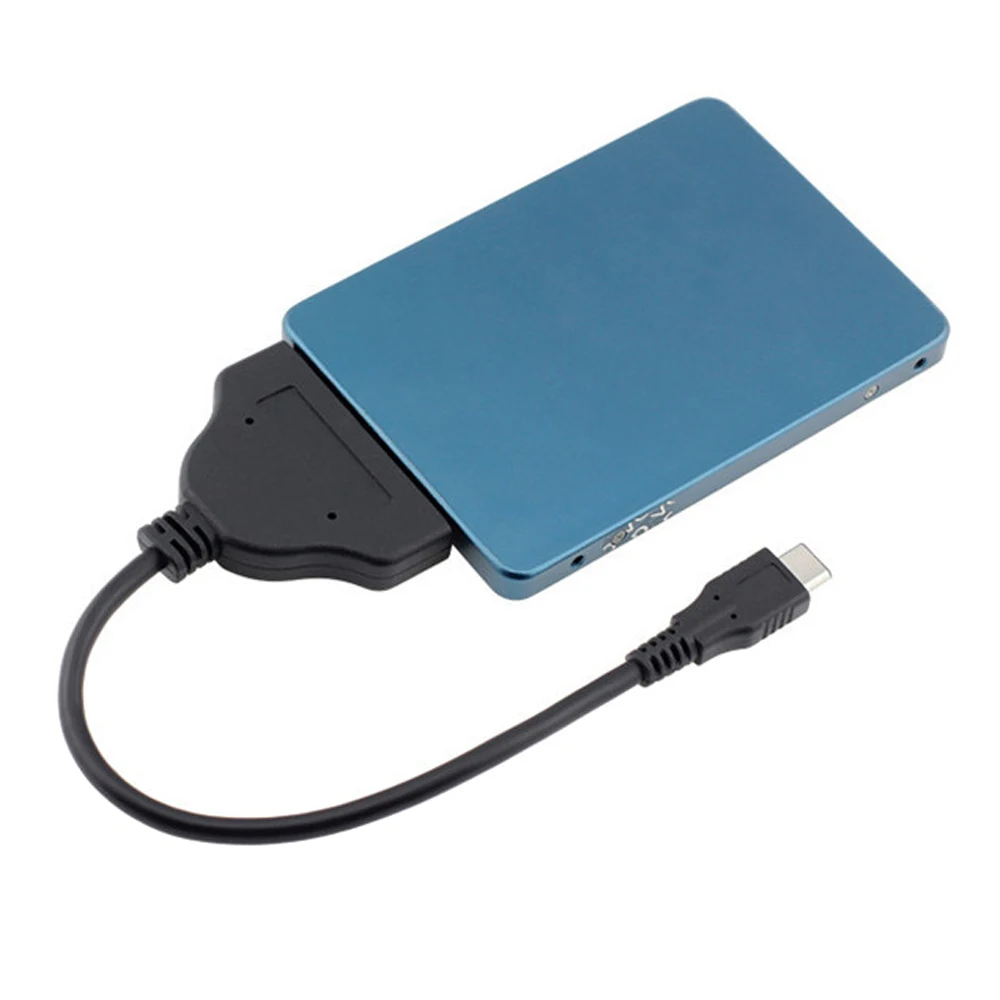 Кабель-адаптер USB 3 1 Type C на SATA 22pin внешний жесткий диск 2 5 дюйма конвертер для