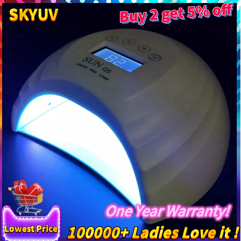 SKYUV 36 Вт Сушилка для ногтей двойной УФ светодиодный Гель-лак отверждения света с