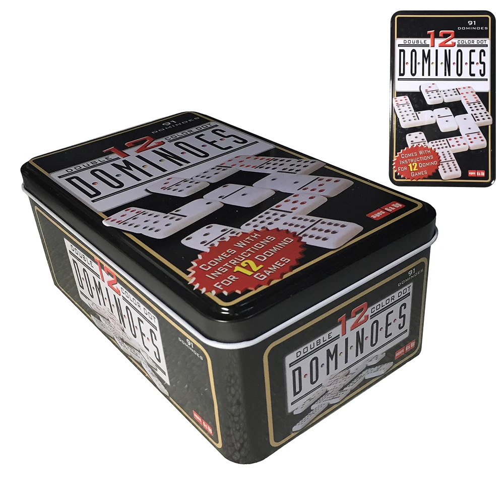 91шт Domino Game двойные 12 домино Пай Гоу Pai Gow настольные игры игрушечные для детей и