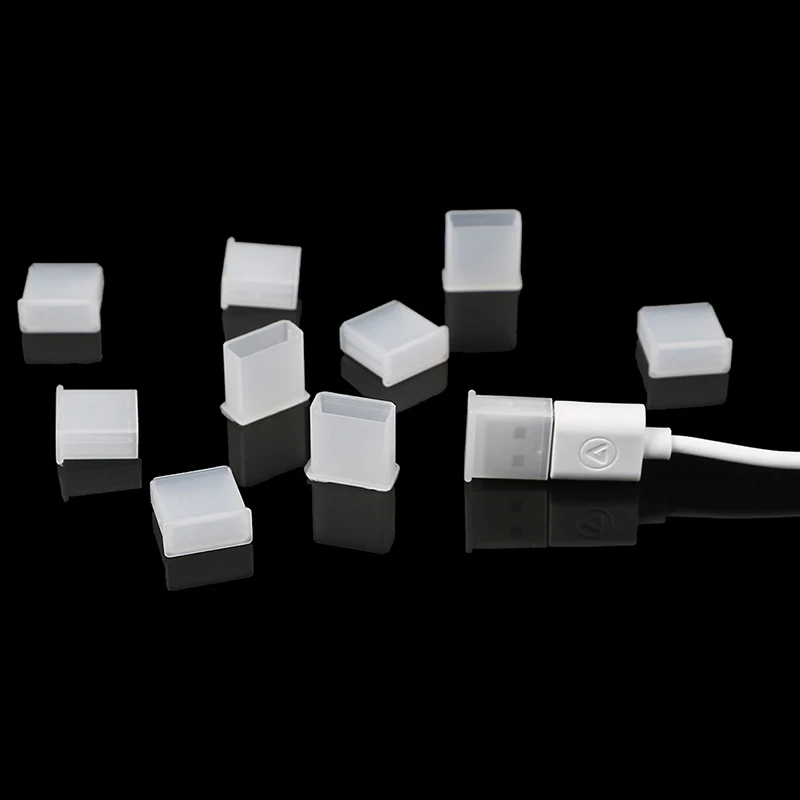 10 шт Пластиковый USB Мужской Анти-пыль Пробка крышка протектор крышки Бытовая электроника