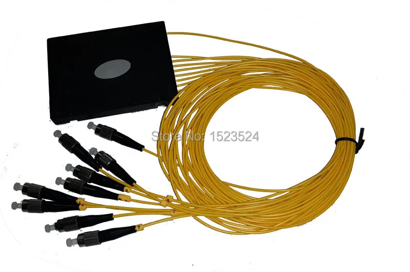 GPON EPON 2 0 мм 1x8 ABS Box FC/UPC оптоволоконный сплиттер 1*8 ПЛК бесплатная доставка|splitter