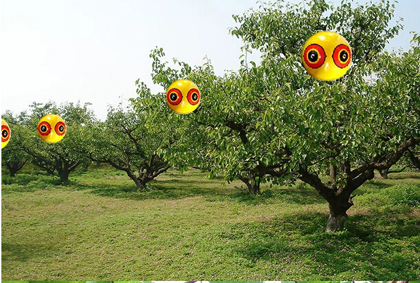 Отпугиватель птиц страшные воздушные шары для глаз насекомель предотвращает