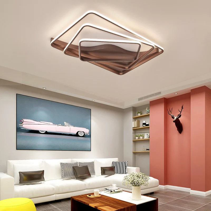 

Bedroom Living room Ceiling Lights Lamp Modern lustre de plafond moderne Dimming Acrylic Modern LED Ceiling lamp for bedroom