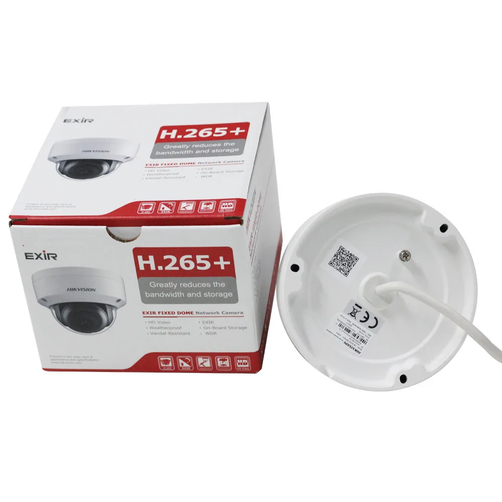 8mp ip camera cctv video surveillance security PoE DS-2CD2185FWD-IS Audio for hikvision dahua DVR HIK-Connect iVM4200 Camcorder |