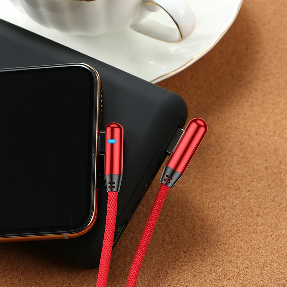 VOXLINK 90 градусов usb type C Быстрая зарядка usb c кабель type-c шнур для передачи данных зарядное устройство usb-c для samsung S8 S9 Note 9 8 Xiaomi mi8 mi6