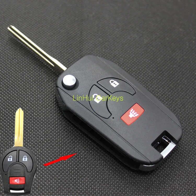 PINECONE для NISSAN Sunny March Tiida Sylphy 2 + 1 кнопки необработанное Латунное лезвие