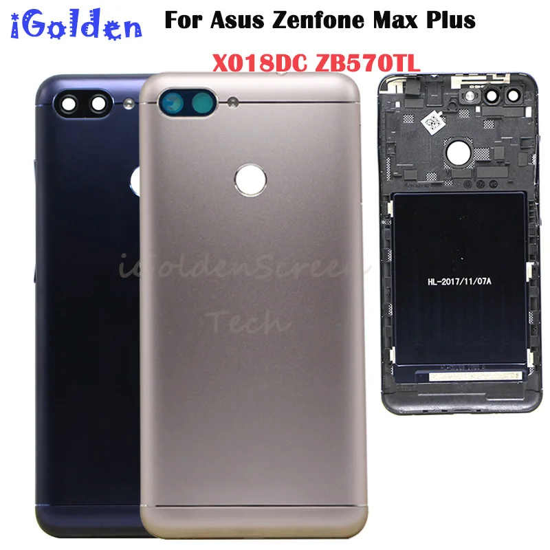 ZB570TL новый аккумулятор дверь задняя крышка корпус чехол для Asus Zenfone Max Plus X018DC X018D