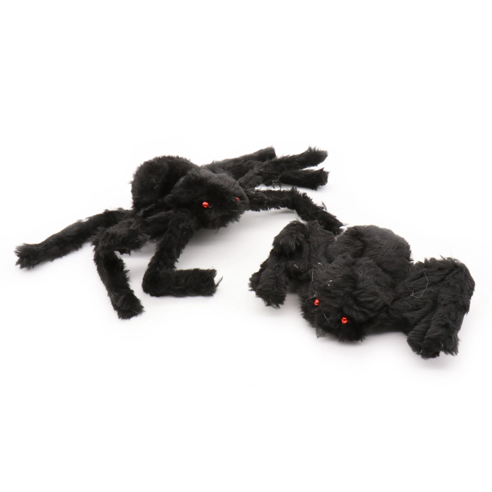 30 см черный мягкий плюшевый поддельный паук Террор Хэллоуин шутка игрушки