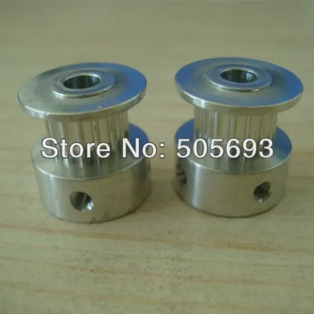 

18 teeth 18mxl timing pulley with 6mm width for 3d printer cnc 6pcs a pack