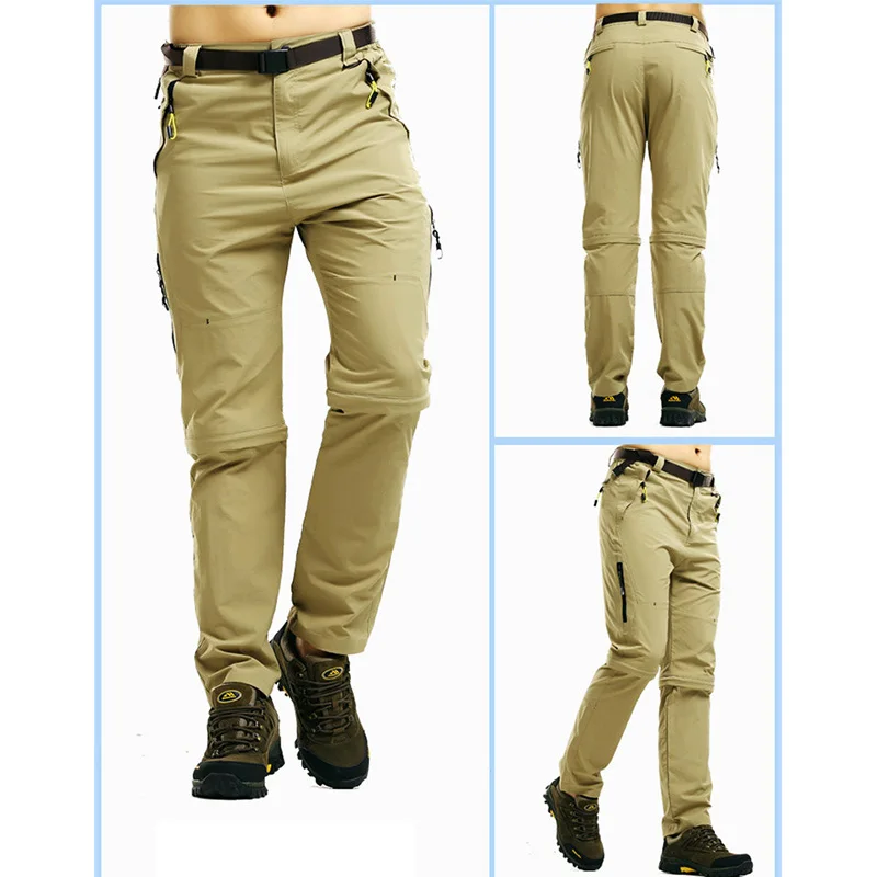 Мужские спортивные быстросохнущие штаны водонепроницаемые походные Дорожные