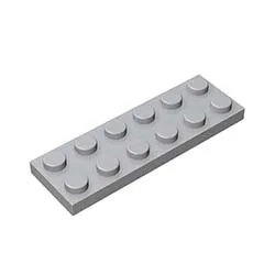 BuildMOC совместимые сборы частицы 3795 2x6 для строительных блоков детали сделай сам