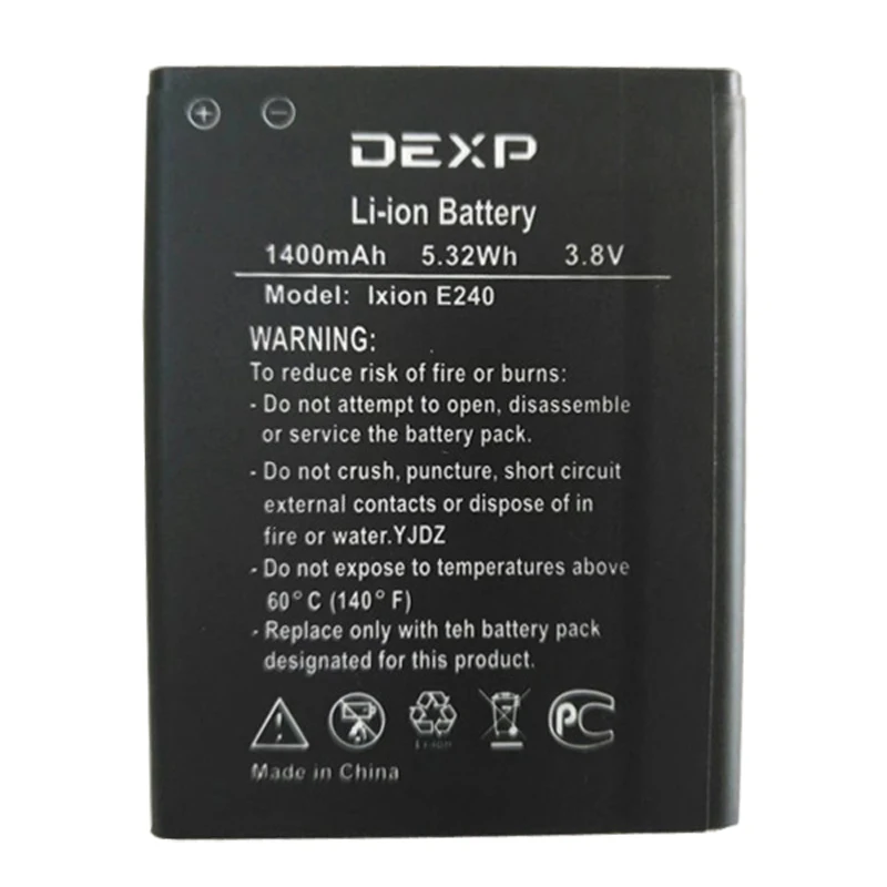 1 шт. новые высококачественные Ixion E240 Батарея для Dexp запасные батареи мобильного