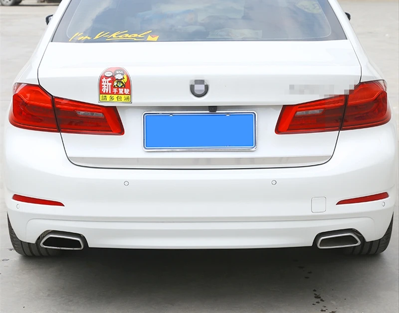 Для BMW 5 Series G30 528li 530li 2018 2019 защитная накладка для багажника из нержавеющей стали